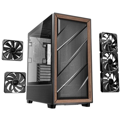 Caja Pc Gaming Antec Flux E-Atx 2xusb3.0 ,1xtype C 10gbps S/F