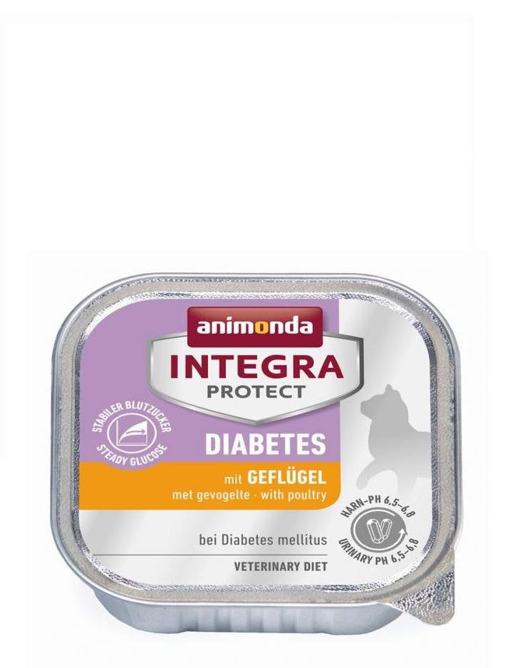 Animonda Integra Protect Diabetes Para Un Gato 100g Pollo