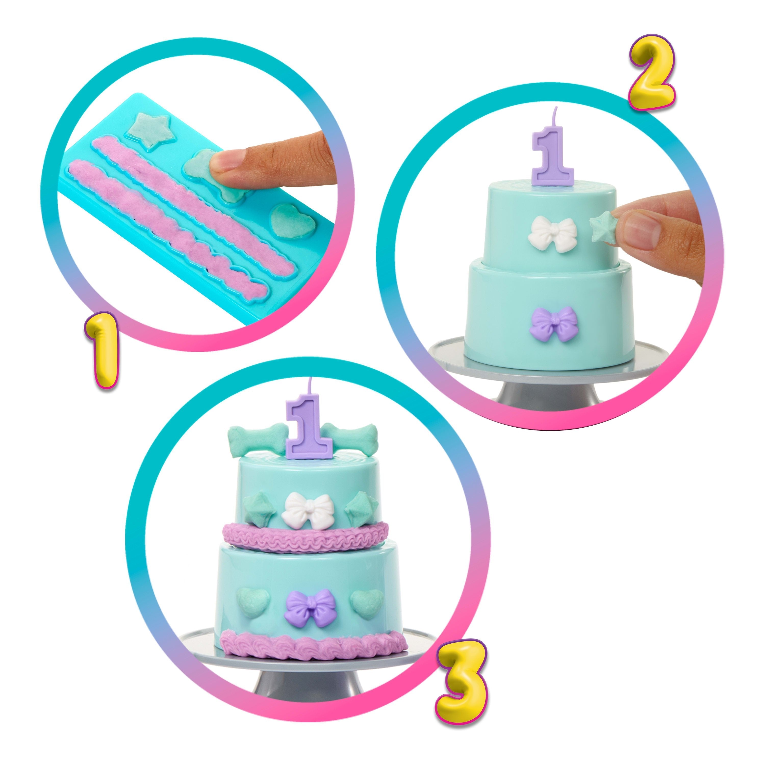 Mattel Barbie Party Unboxed Haustier Geburtstag Serie - Azules Kleid Jfg72