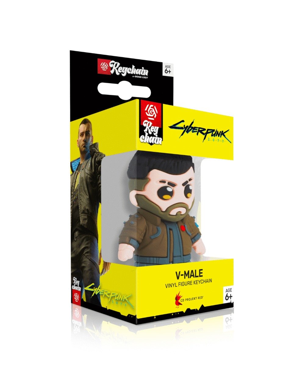Brelok 3d Good Loot Cyberpunk 2077 V-Male