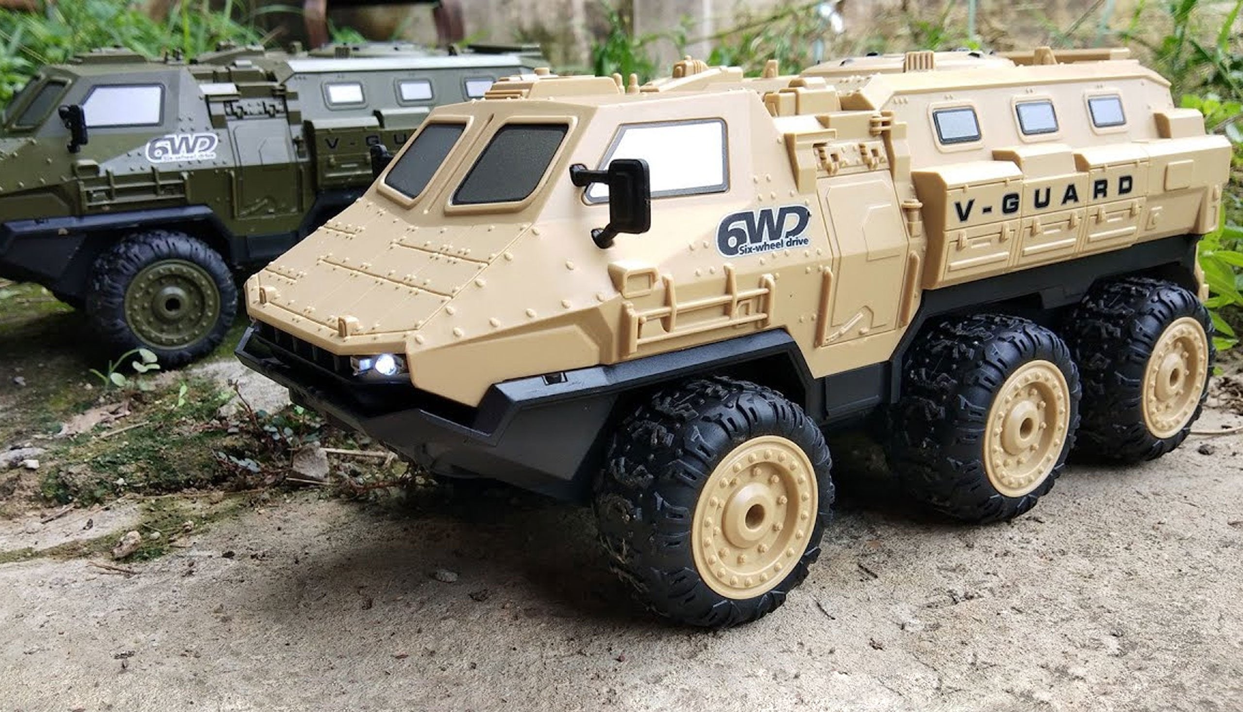 EAN 4260768513259 - Amewi V-Guard Armored Vehicle 6WD 1:16 RTR modelo controlado por radio Motor eléctrico imagen 4
