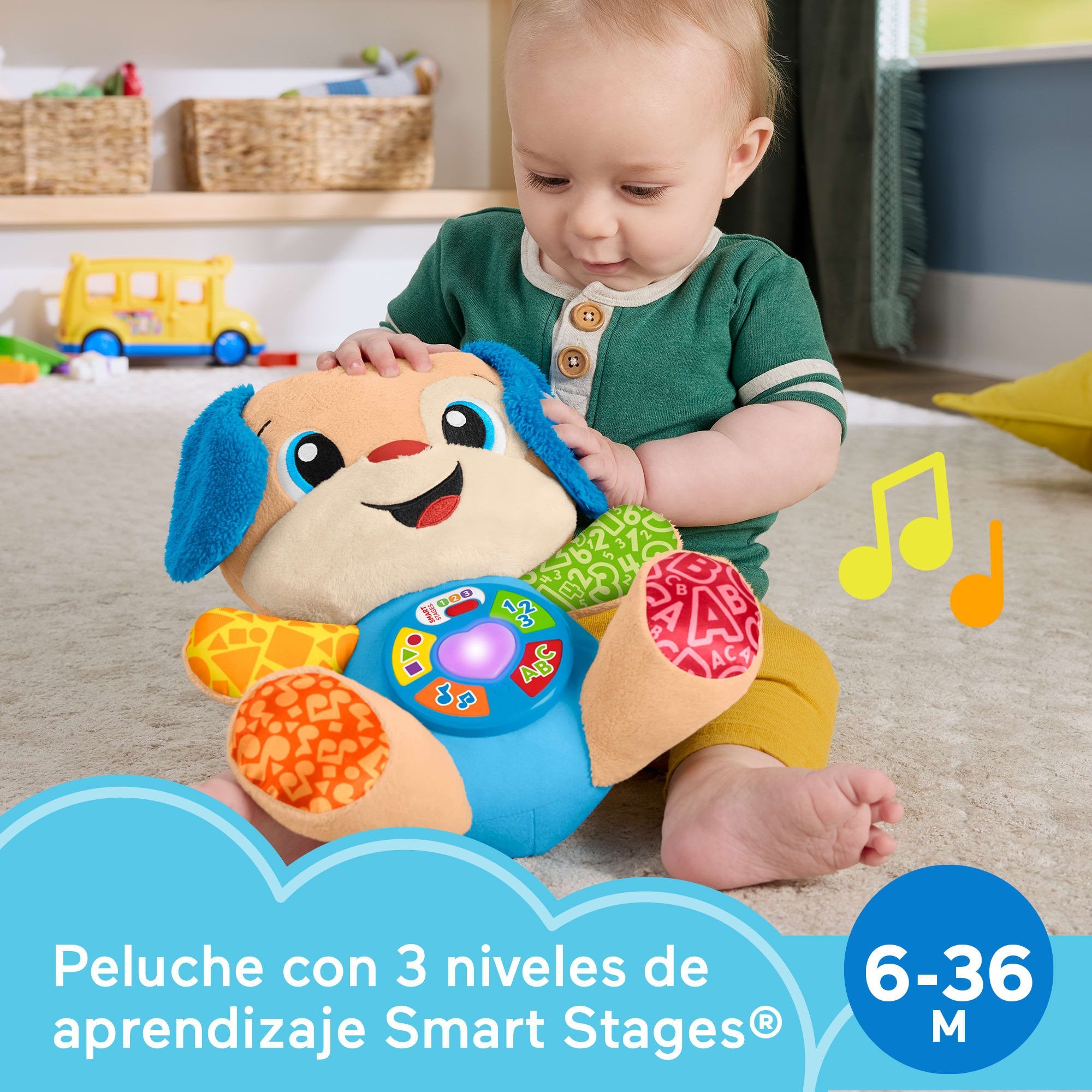 EAN 0194735294039 - Fisher-Price Laugh & Learn JFD20 juguete de peluche imagen 10