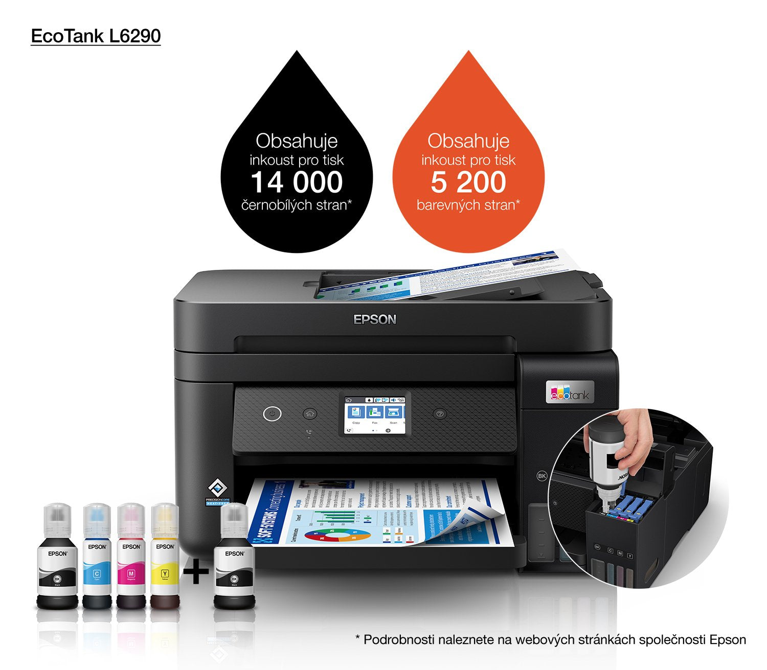 Epson Tiskárna Ink Ecotank L6290