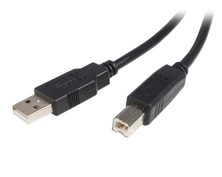 Startech Cable Usb2.0 A Tipo B (Impresora) 50cm Negro Usb2hab50cm