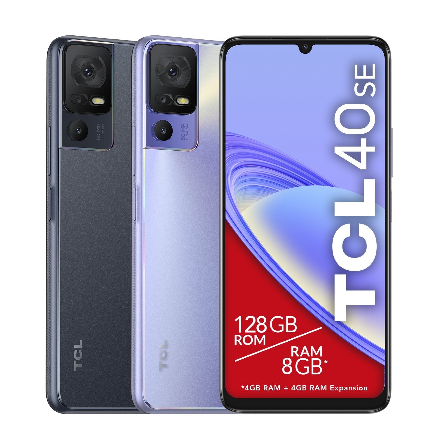 Smartphone Tcl 40se 4g 4gb 128gb Ds Twilight Purple