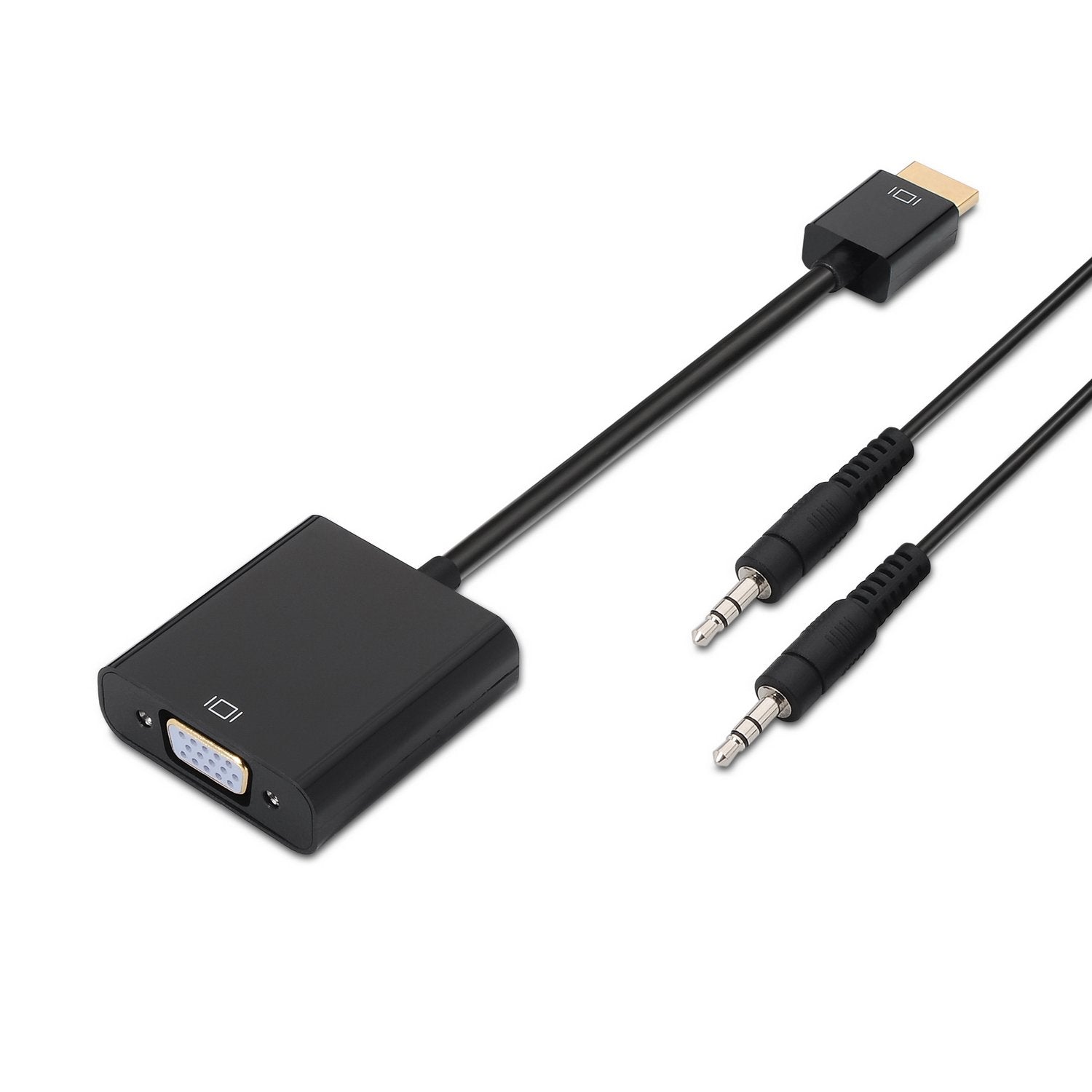 Aisens Conversor Hdmi A Svga+Audio Hdmi Am-Svgah Negro 10cm+1.0m