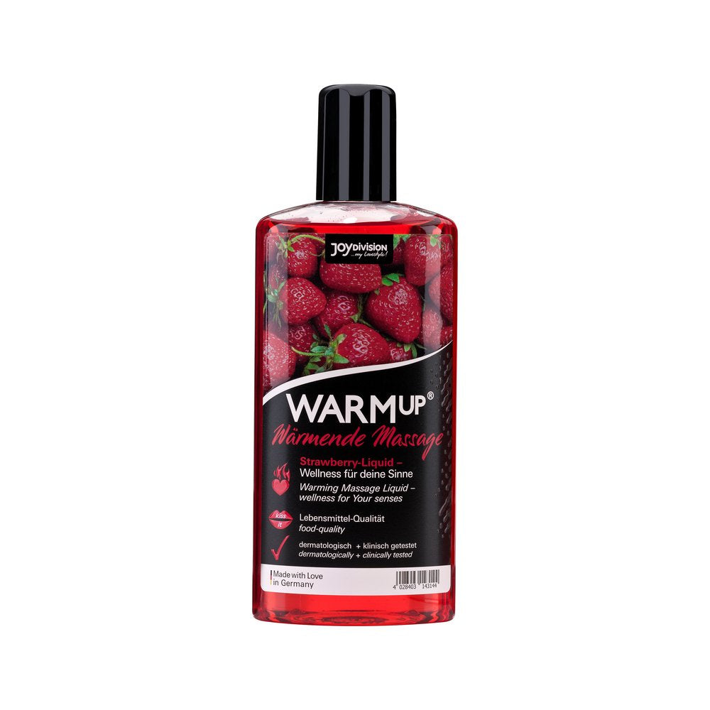 Joydivision Warmup - Aceite De Masaje Efecto Calor Fresa 150ml
