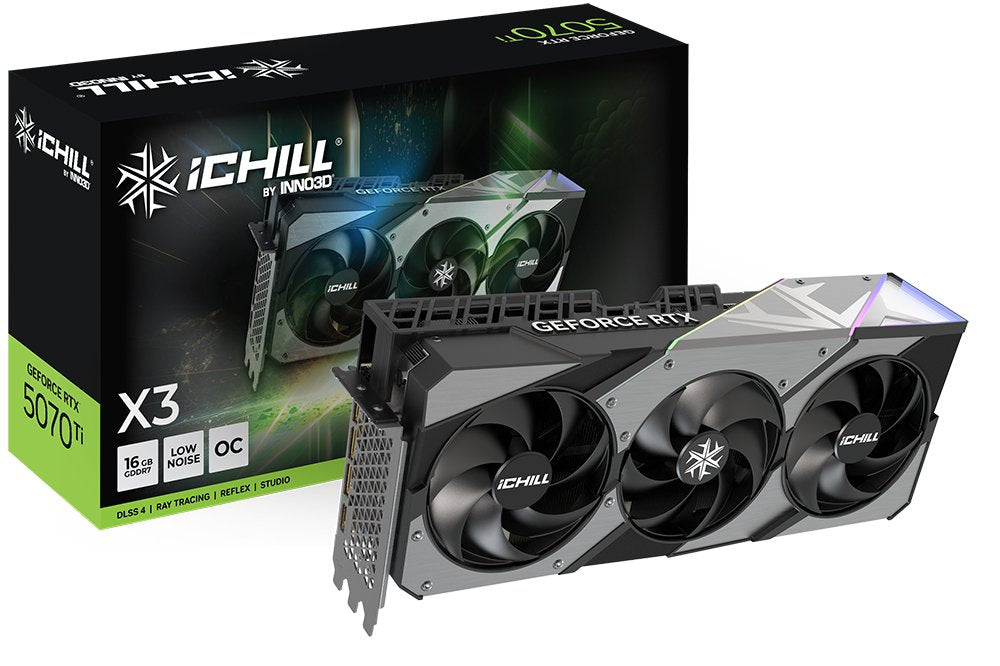 EAN 8886307700223 - INNO3D iChill GeForce RTX 5070 Ti X3 NVIDIA 16 GB GDDR7 imagen 3