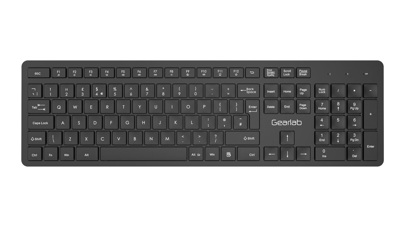EAN 5704174593577 - eSTUFF GLB211302 teclado Oficina USB QWERTY Inglés del Reino Unido Negro imagen 3