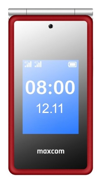 EAN 5908235978369 - MaxCom Comfort MM835 8,89 cm (3.5") 100 g Rojo Teléfono para personas mayores imagen 6