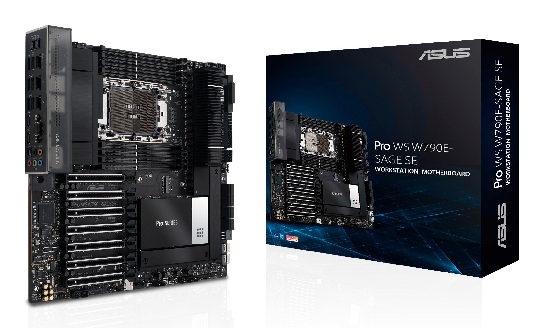 EAN 4711387123515 - ASUS PRO WS W790E-SAGE SE Intel W790 LGA 4677 (Socket E) EEB imagen 1