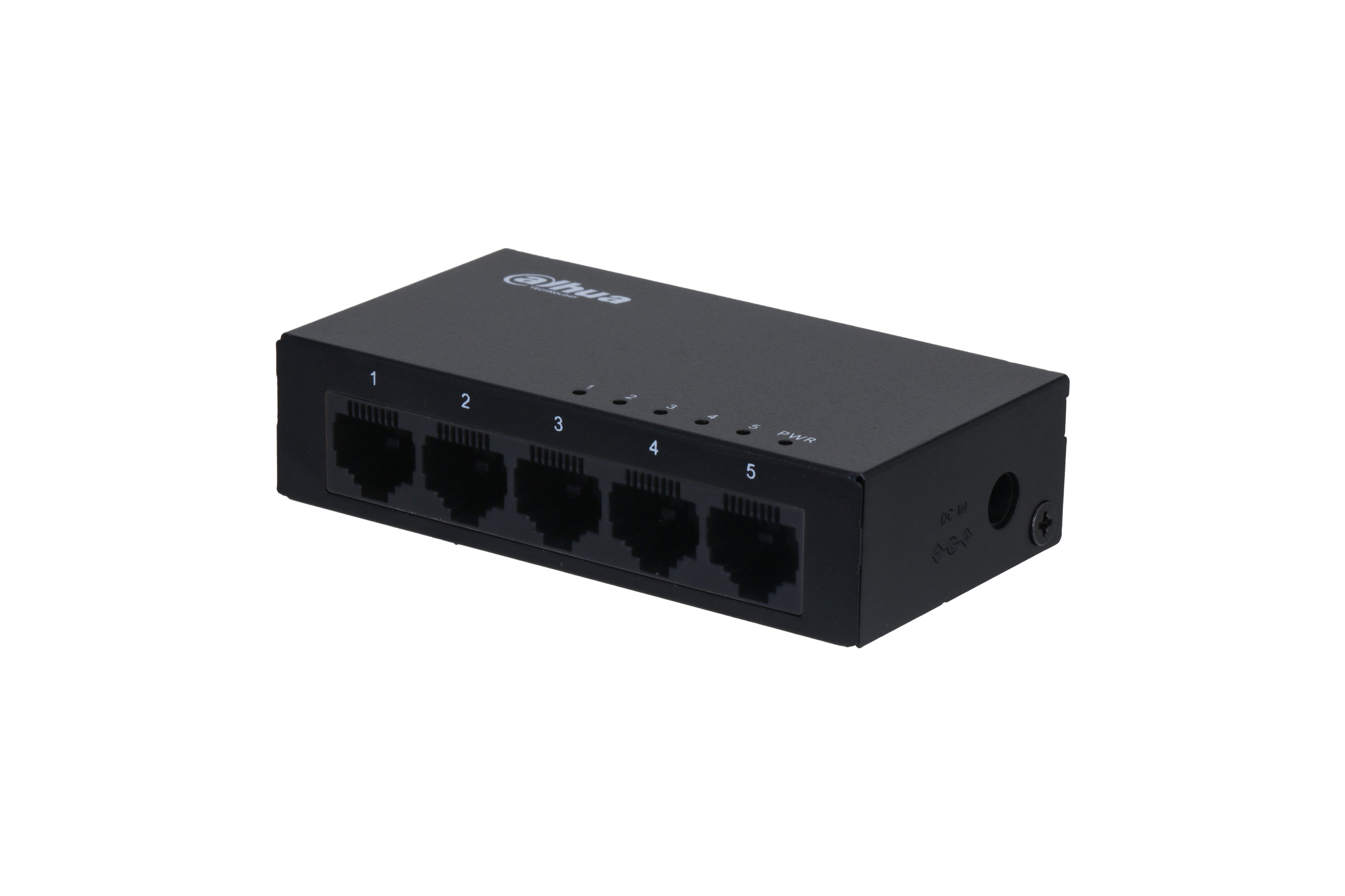 EAN 6923172582027 - Dahua Technology Access PFS3005-5GT-V2 No administrado L2 Gigabit Ethernet (10/100/1000) Negro imagen 1