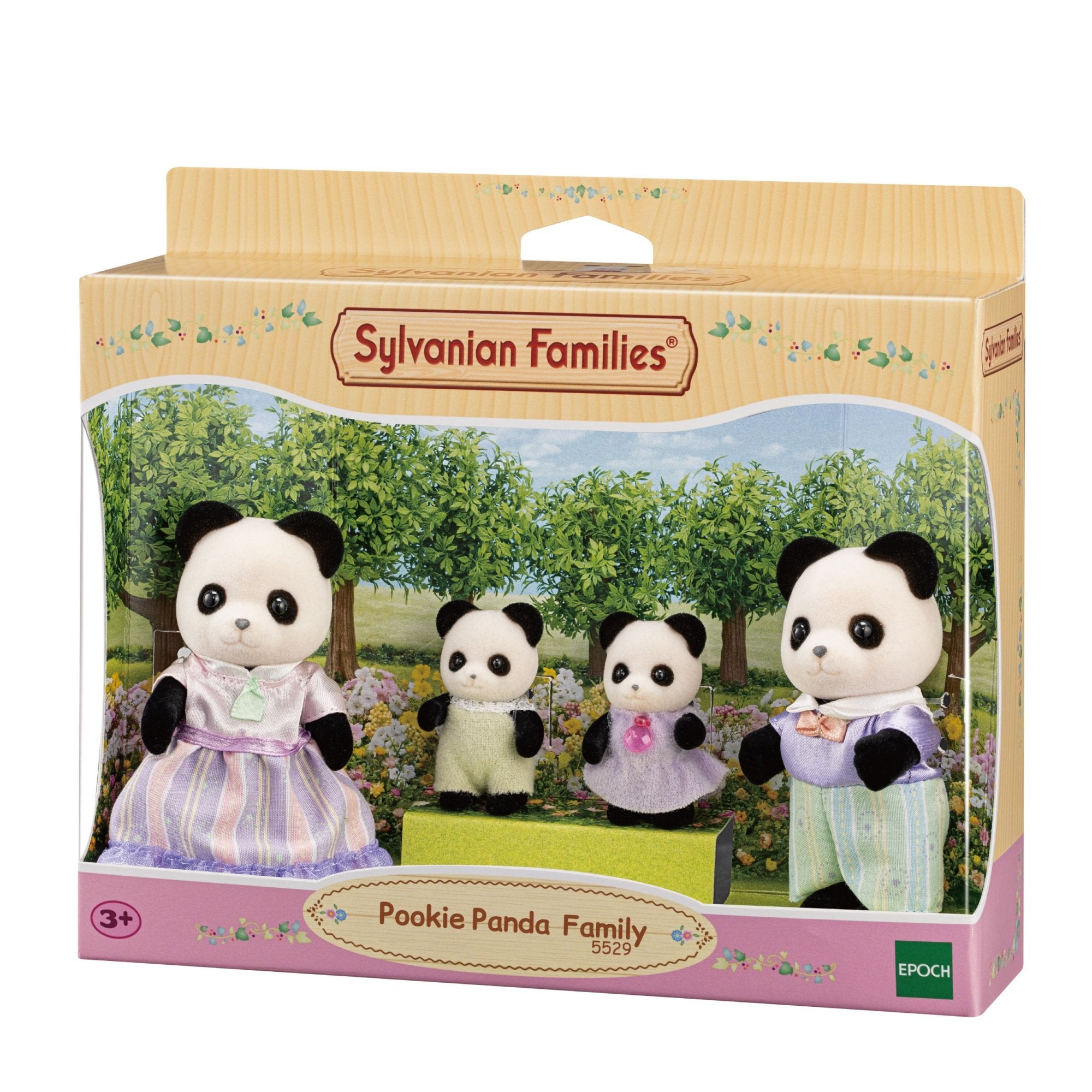 Epoch Sylvanian Families - Panda Familie 5529