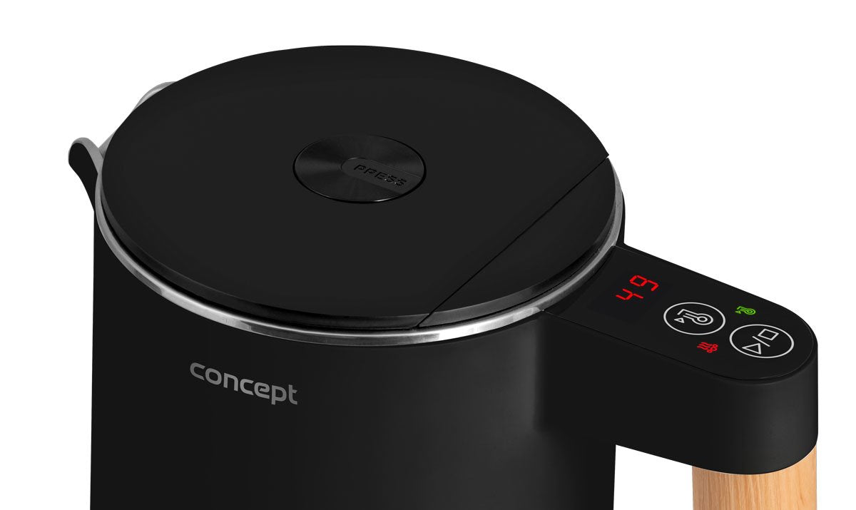 EAN 8595631010419 - Concept RK3301 tetera eléctrica 1,5 L 2200 W Negro imagen 4