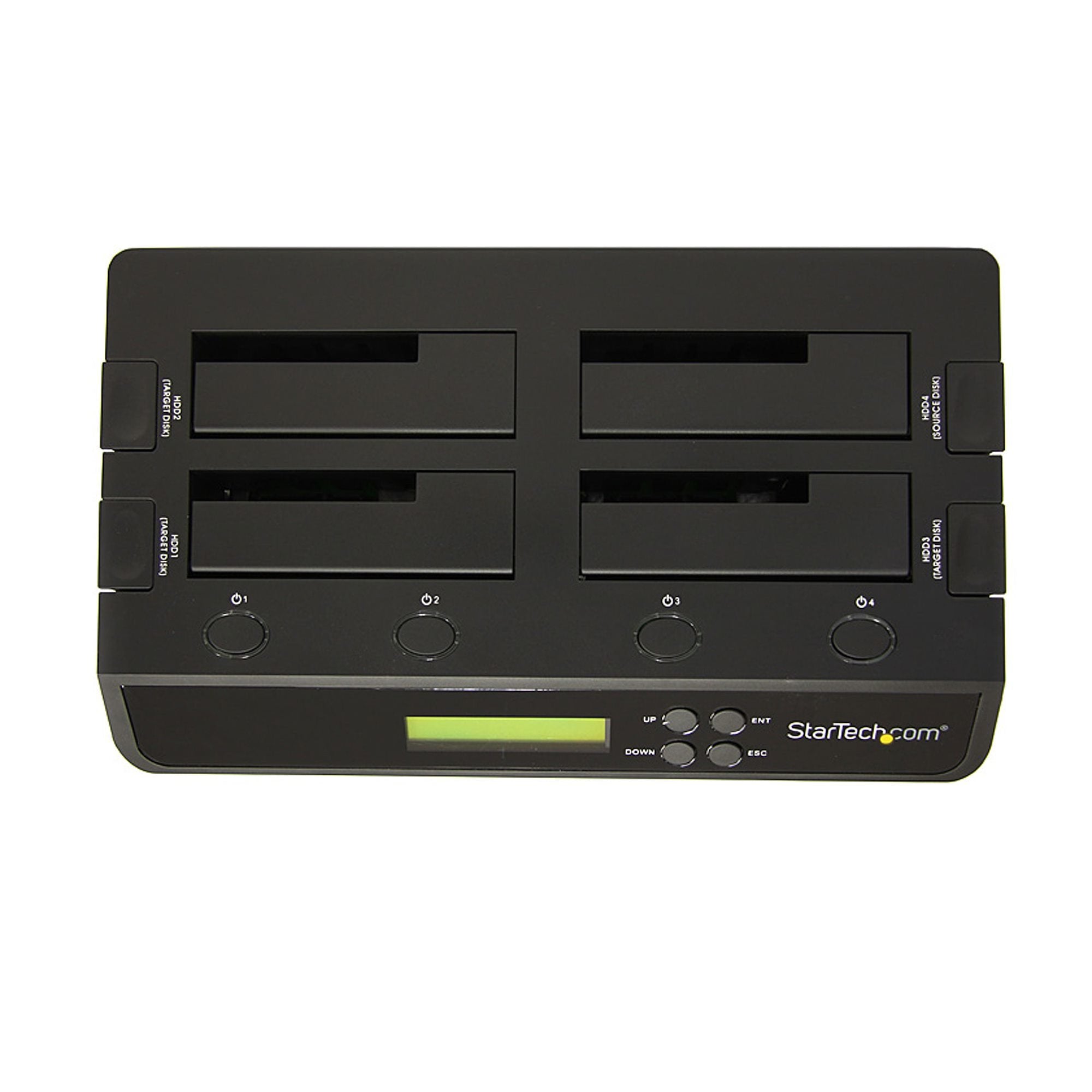 EAN 0065030843881 - StarTech.com SATDOCK4U3RE duplicador de datos y soporte Duplicador de HDD (discos duros) Negro 3 copias imagen 3