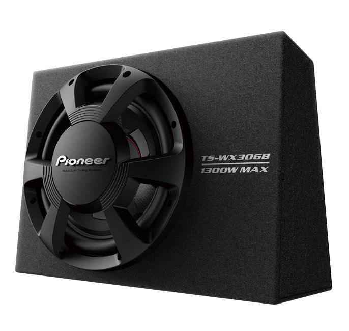 Pioneer Ts-Wx306b Subwoofers Para Coche Altavoz De Subgraves (Subwoofer) Con Caja Acústica 1300 W