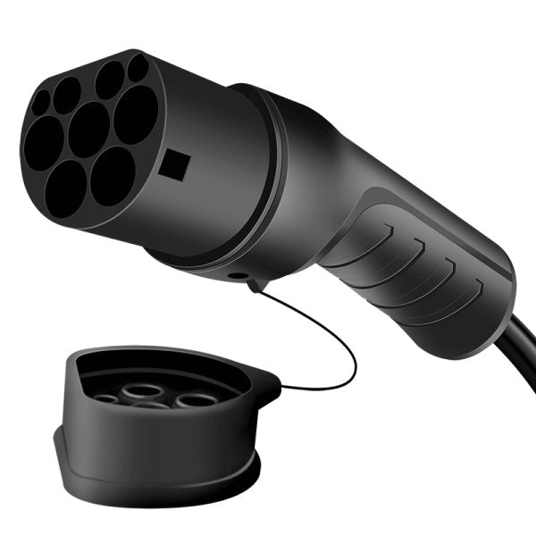 Logilink Elektroauto Cable De Carga Electric Car Charging Cable Tipo 2 22kw 3p 32a 2,5m Negro + Bolsa