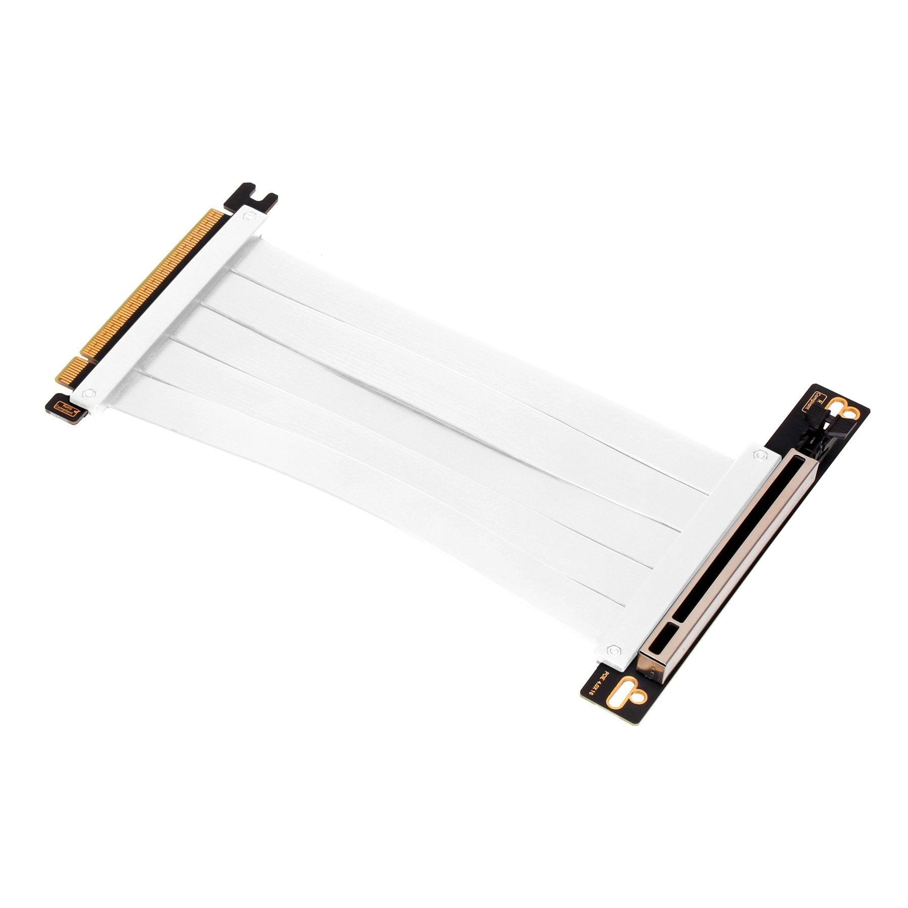 Aisens Cable De Extension Riser Pcie 4.0 X16 Flexible - Blindaje Emi - Longitud 17cm - Blanco
