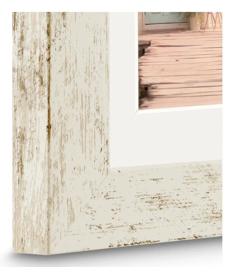 Hama Cottage Altweiss 15x20 Kunstst.Inkl.Passepartout 193345