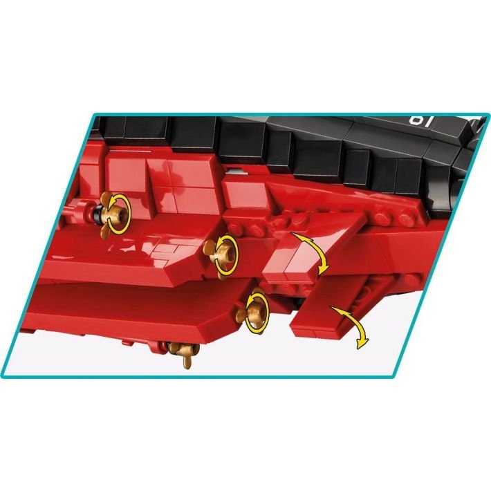 Juguete De Construcción Cobi Battleship Missouri, Escala 1:300 Cobi-4837