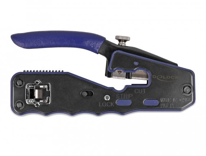 EAN 4043619905775 - DeLOCK 90577 crimpadora Herramienta para prensar Negro, Azul imagen 4