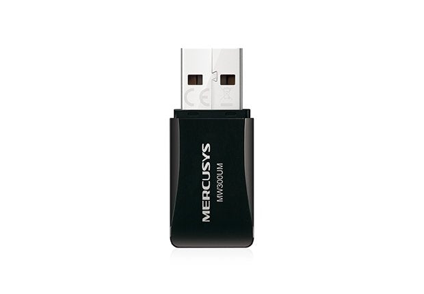 Wireless Lan Usb 300m Mercusys Mini Mw300um Wifi N 300mbps/Usb 2.0/Antenas Internas Mw300um