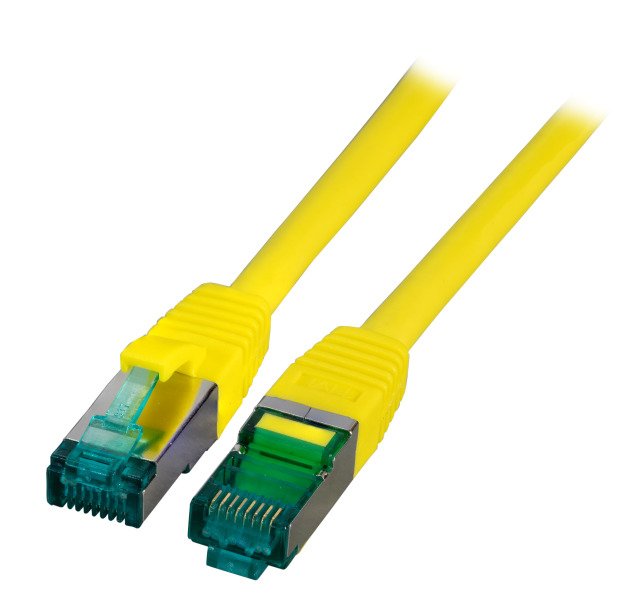 Efb Rj45 Cable De Red S/Ftp, Cat.6a, Lszh, 0,5m, Amarillo