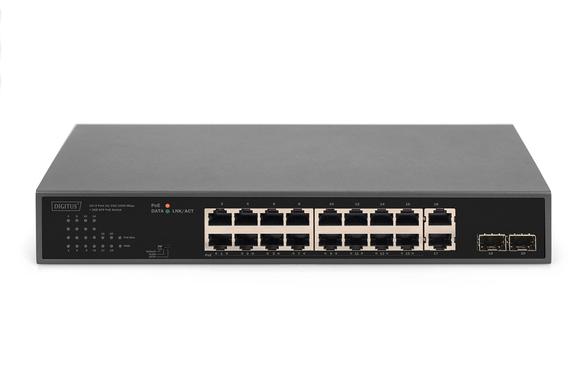 EAN 4016032485445 - Digitus DN-95358 switch No administrado Gigabit Ethernet (10/100/1000) Energía sobre Ethernet (PoE) 1U Ne imagen 3