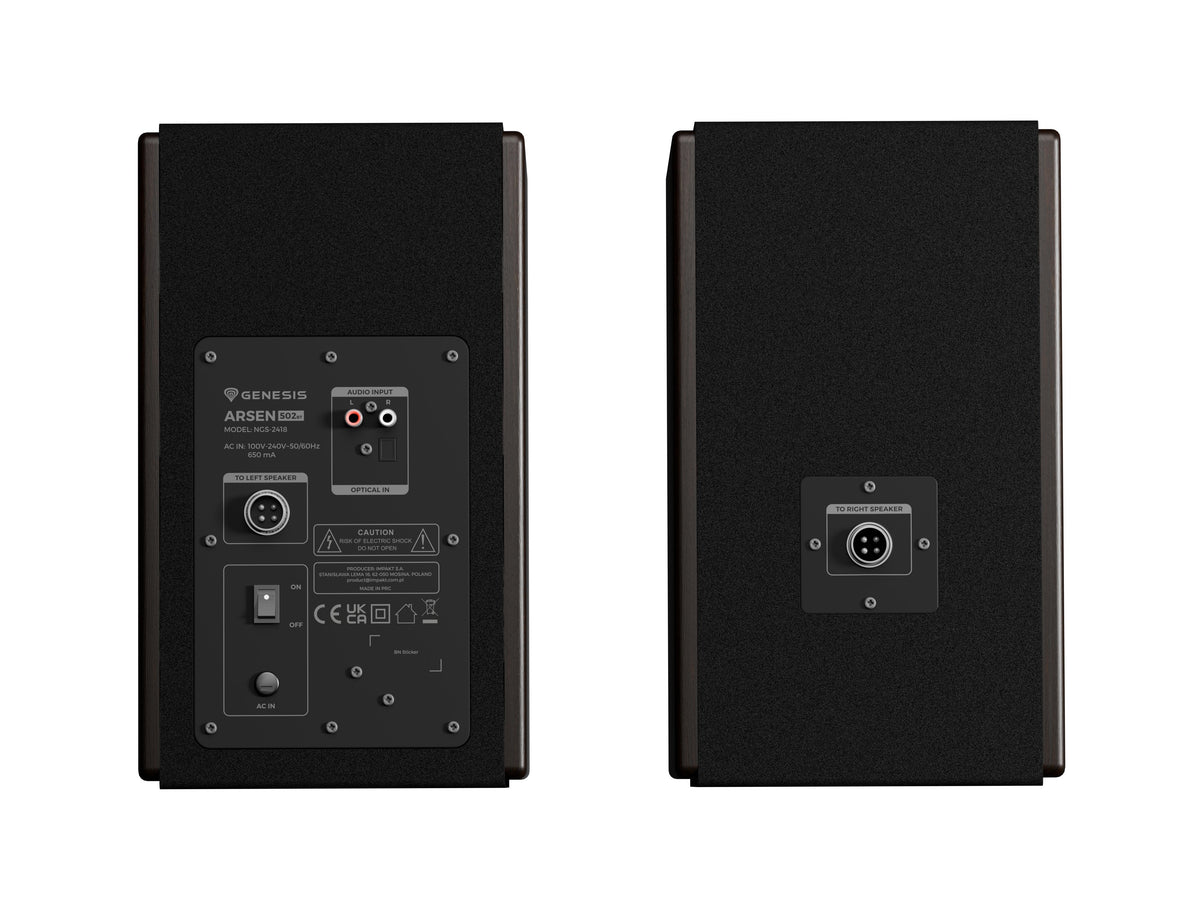 Natec Genesis Speakers Arsen 502bt 2.0 Brown