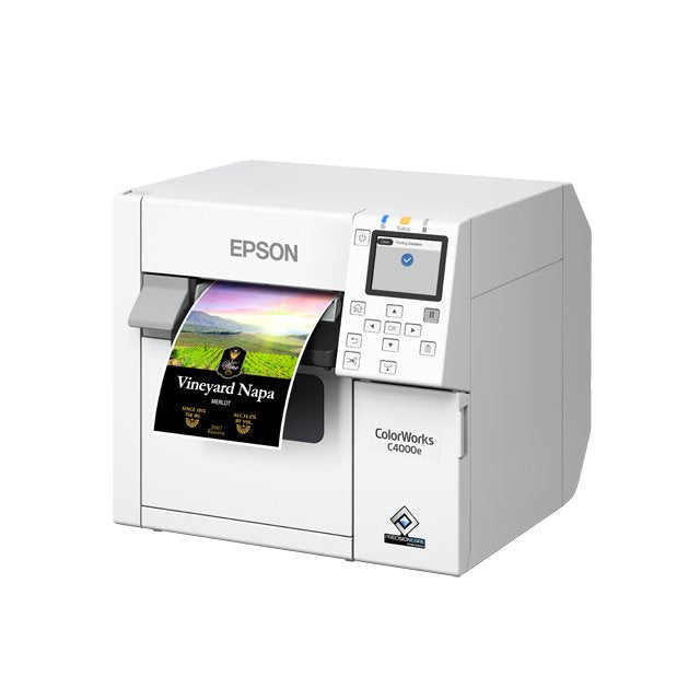 EAN 8715946706559 - Epson CW-C4000e (mk) impresora de etiquetas Inyección de tinta Color 1200 x 1200 DPI 102 mm/s Alámbrico imagen 2