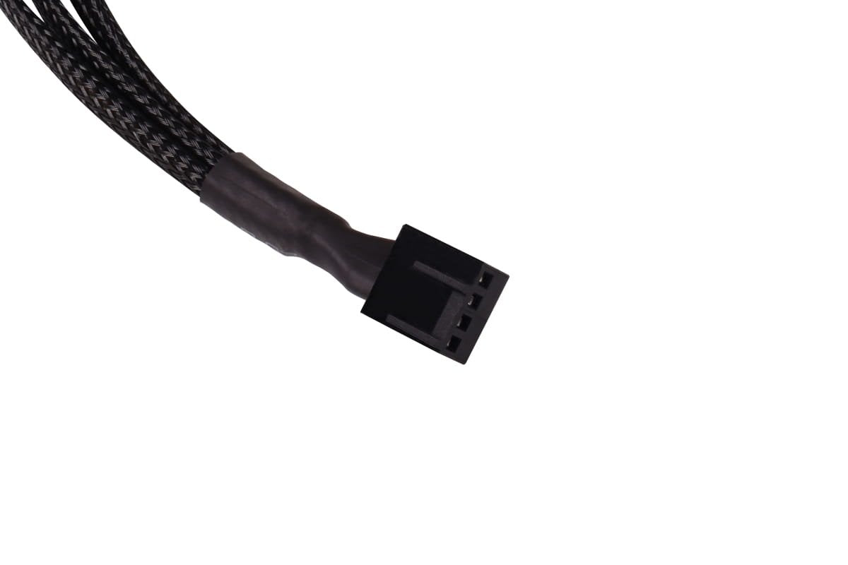 Alphacool Y-Splitter 4-Pin Auf 3x 4-Pin Pwm 60cm - Negro