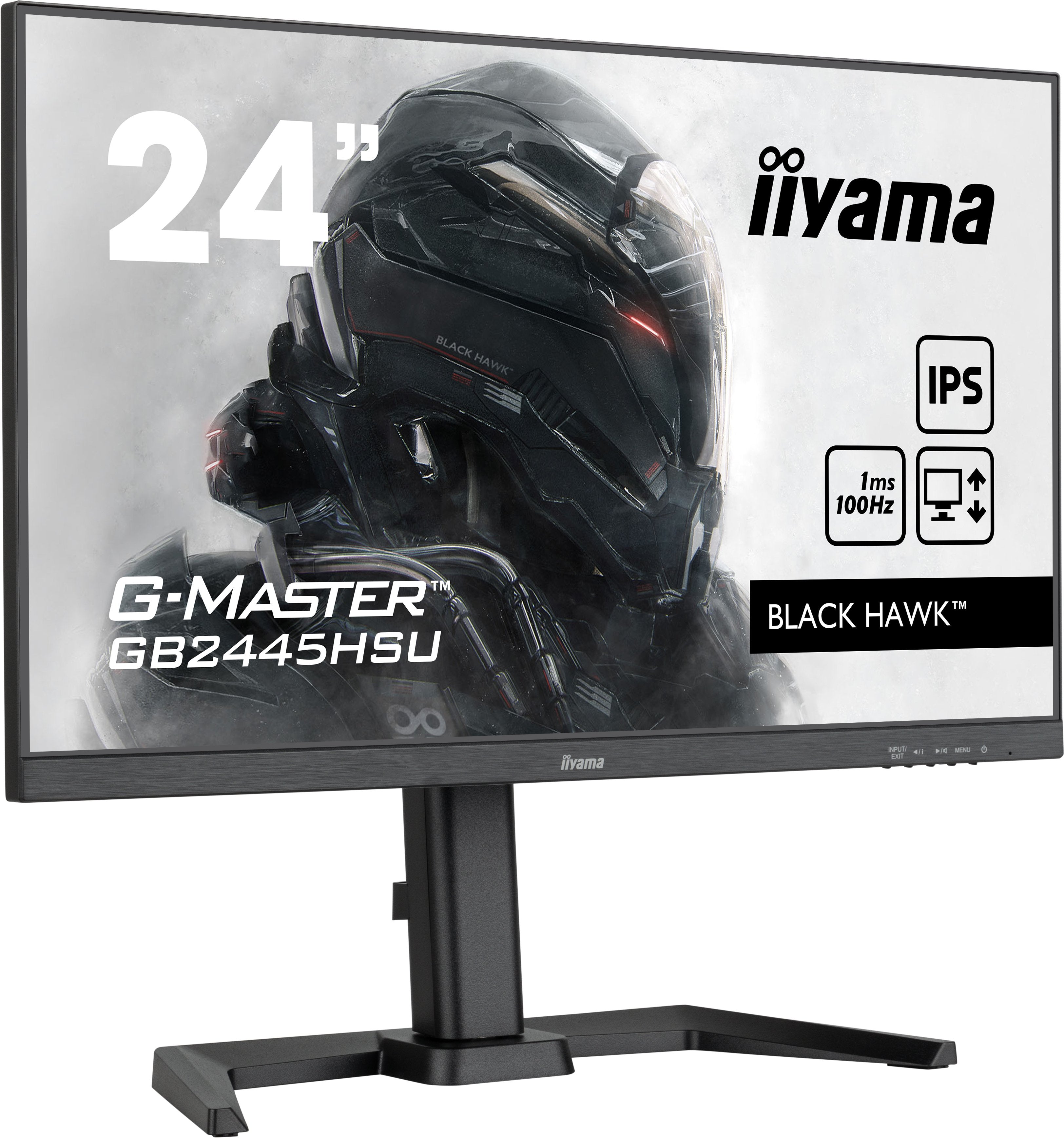 EAN 4948570122745 - iiyama G-MASTER GB2445HSU-B1 pantalla para PC 61 cm (24") 1920 x 1080 Pixeles Full HD LED Negro imagen 2