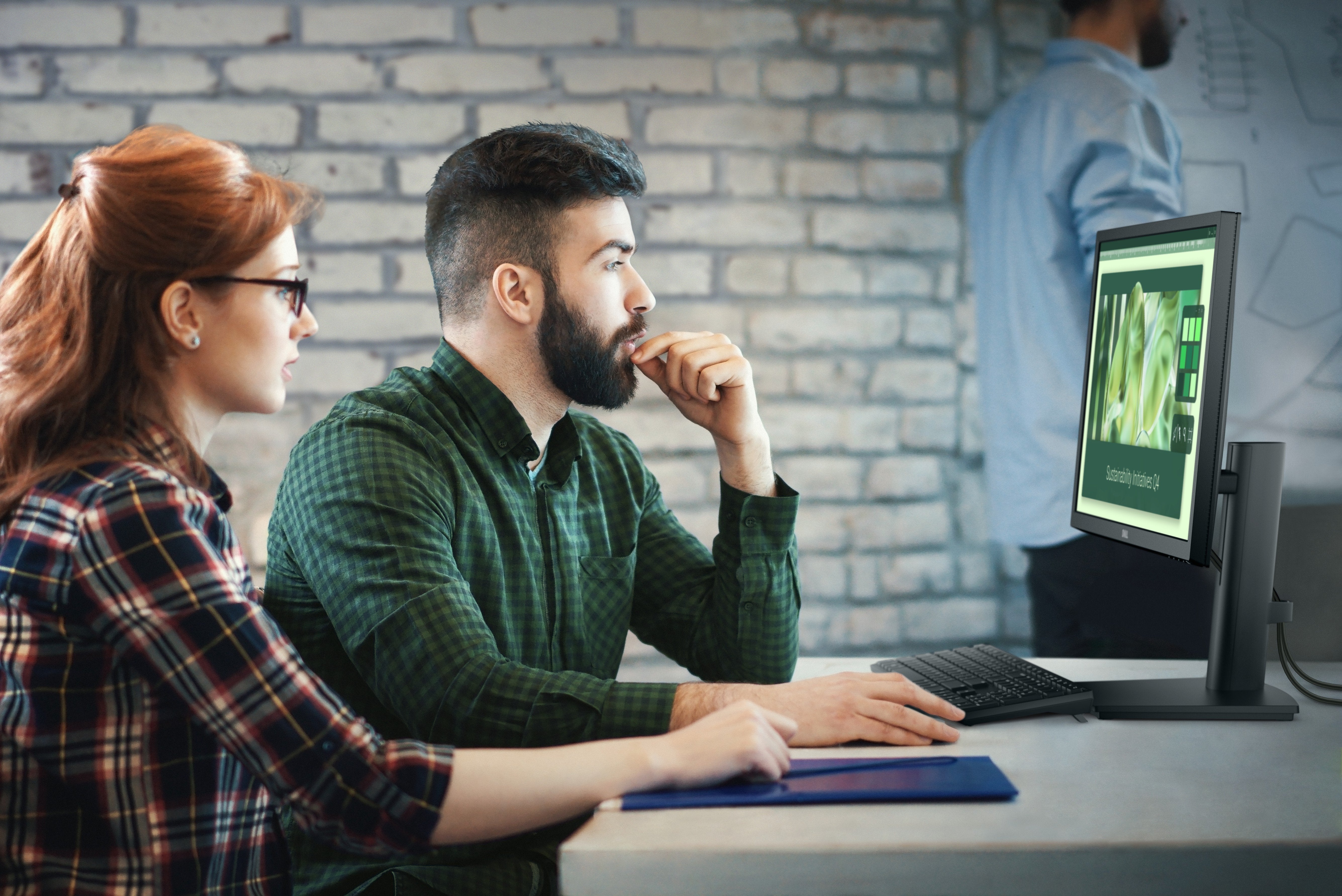 Monitor Dell E-Series E2225hs 22" Regulable Dp Vga Hdmi Regulacion 3 Años Negro.