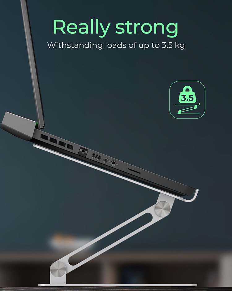 EAN 4250078172659 - ICY BOX IB-NH300 Soporte para ordenador portátil Plata 43,2 cm (17") imagen 4