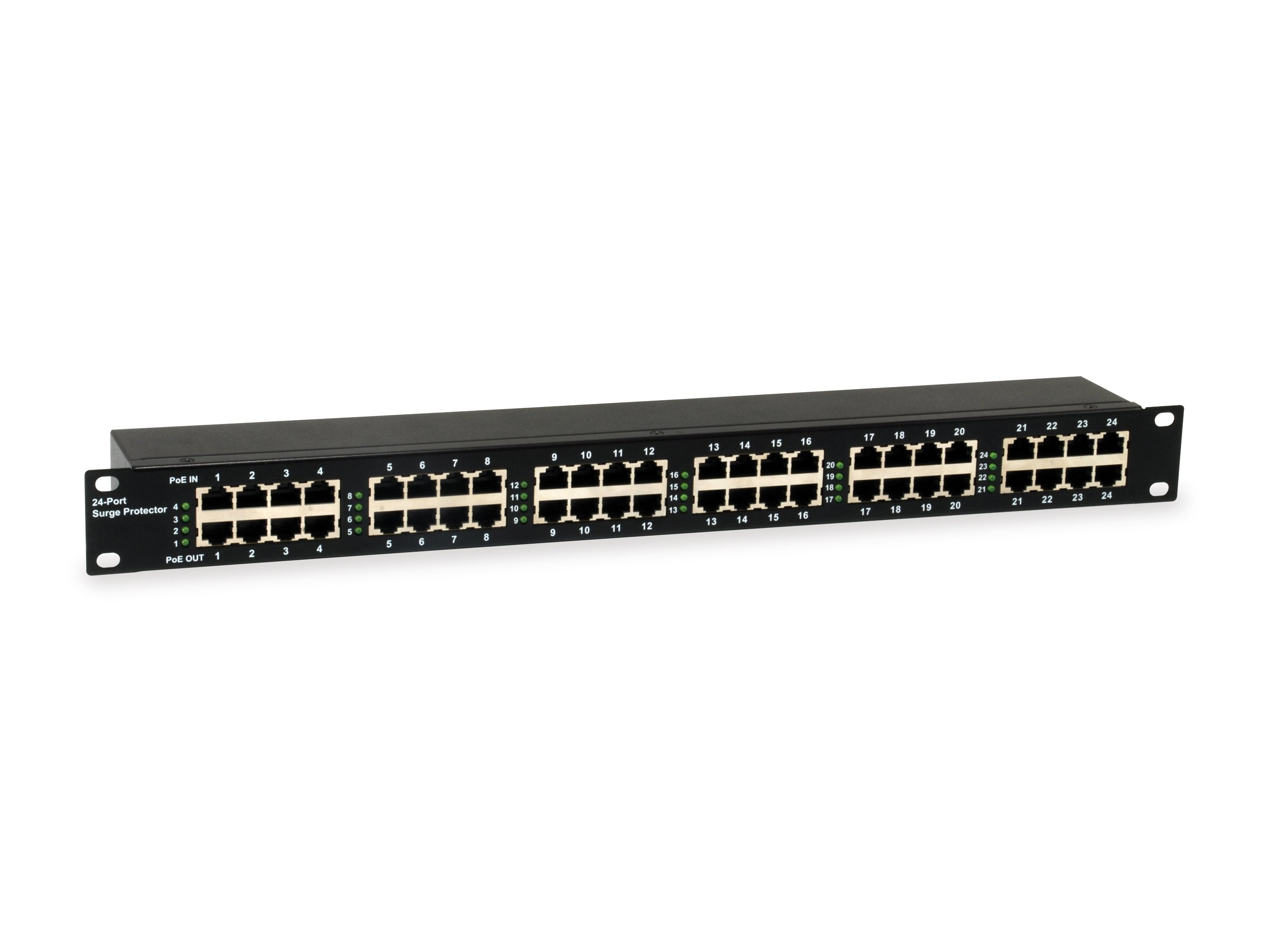 EAN 4015867207666 - LevelOne ESP-2400 limitador de tensión Negro 0 salidas AC 58 V imagen 1