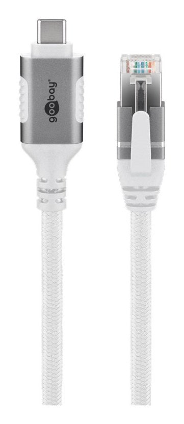 EAN 4040849741654 - Goobay 74165 cable de red Blanco 1 m Cat6 F/UTP (FTP) imagen 2