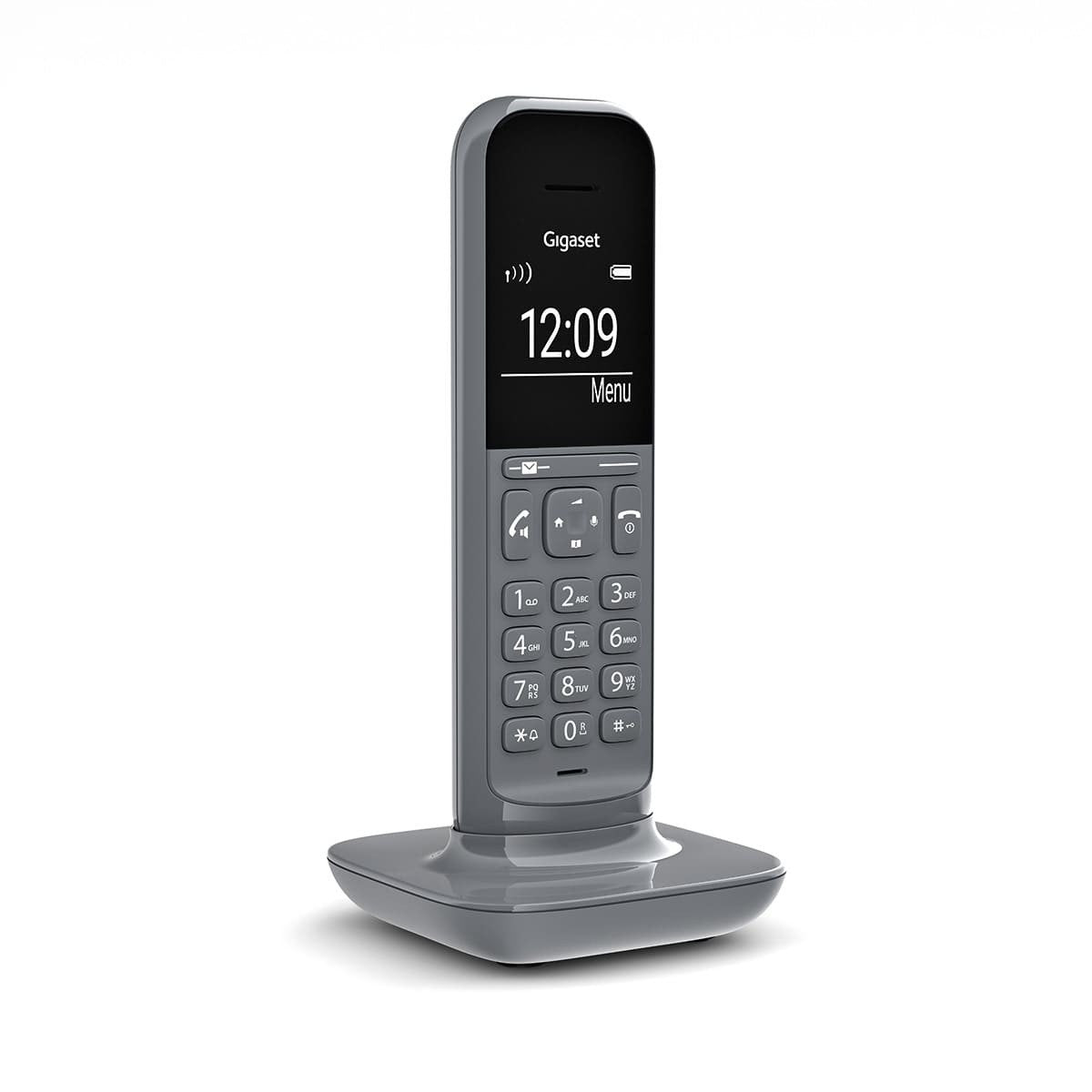 Telefono Fijo Inalambrico Gigaset Cl390 Duo Gris