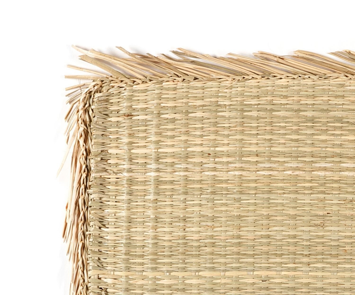 Mantel Individual, Alga Marina, Flecos, 47 X 32 Cm