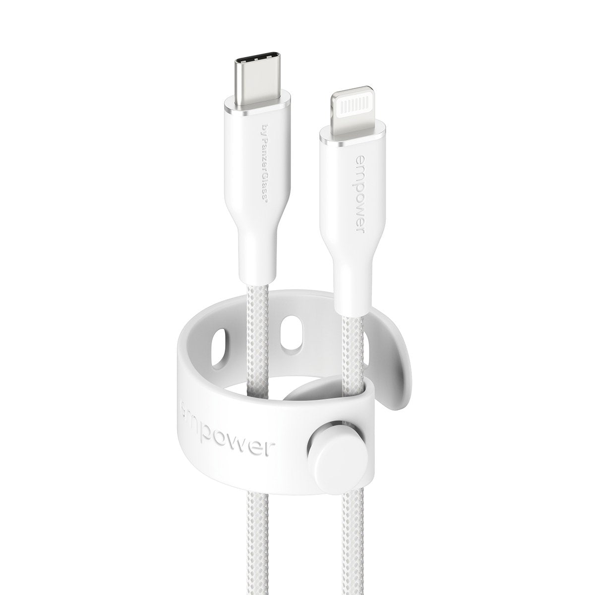 EAN 5715685027710 - PanzerGlass empower™ by ® Racing 60W USB-C to Lightning Cable | USB 2.0 | 1.2M | Silver White cable USB B imagen 1