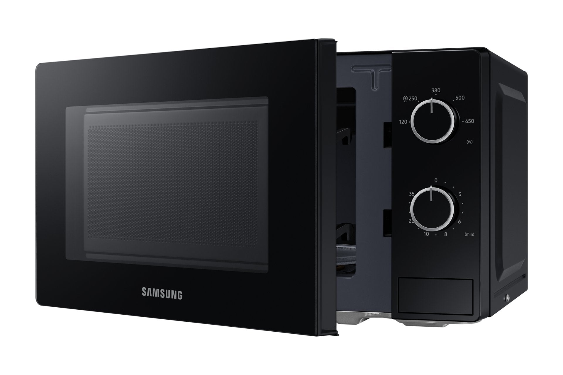 Microondas Samsung Ms20a3010al 700w Capacidad 20l Negro