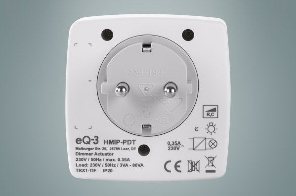 EAN 4047976503278 - eQ-3 AG HmIP-PDT Externo Atenuador e interruptor Blanco imagen 5