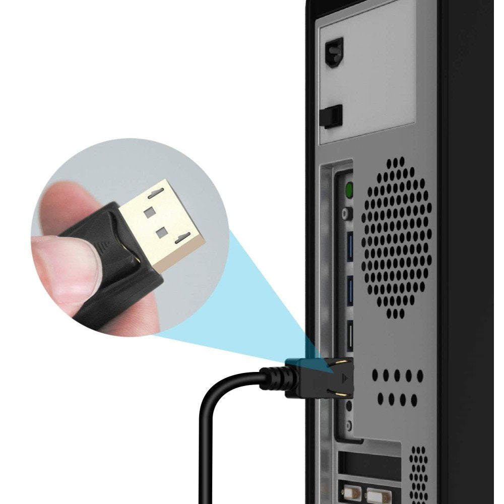EAN 8054529020829 - Techly ICOC DSP-H12-020 adaptador de cable de vídeo 2 m DisplayPort HDMI Negro imagen 6
