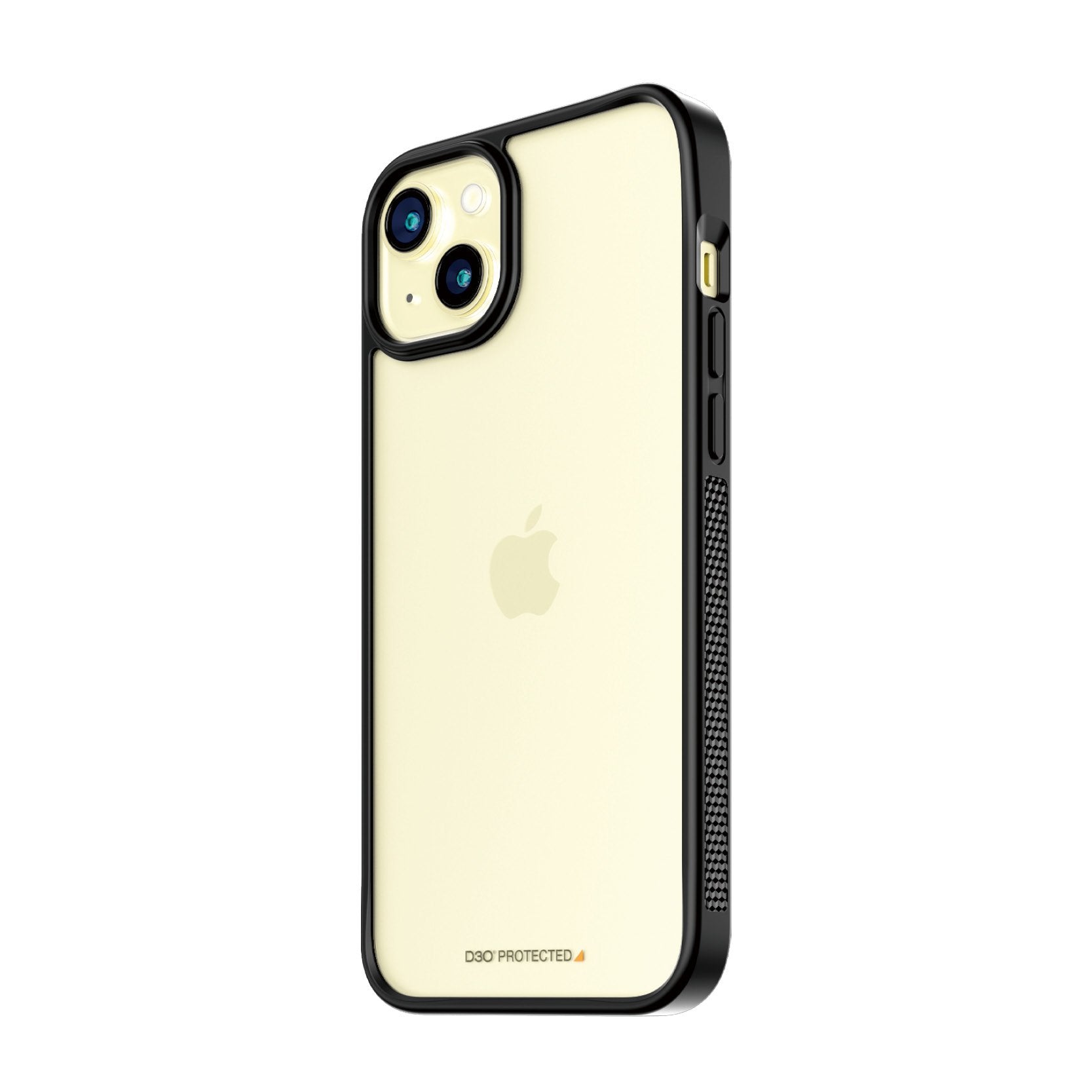Funda Para Iphone 15 Plus Panzerglass Clearcase (6.7") Negro, Transparente