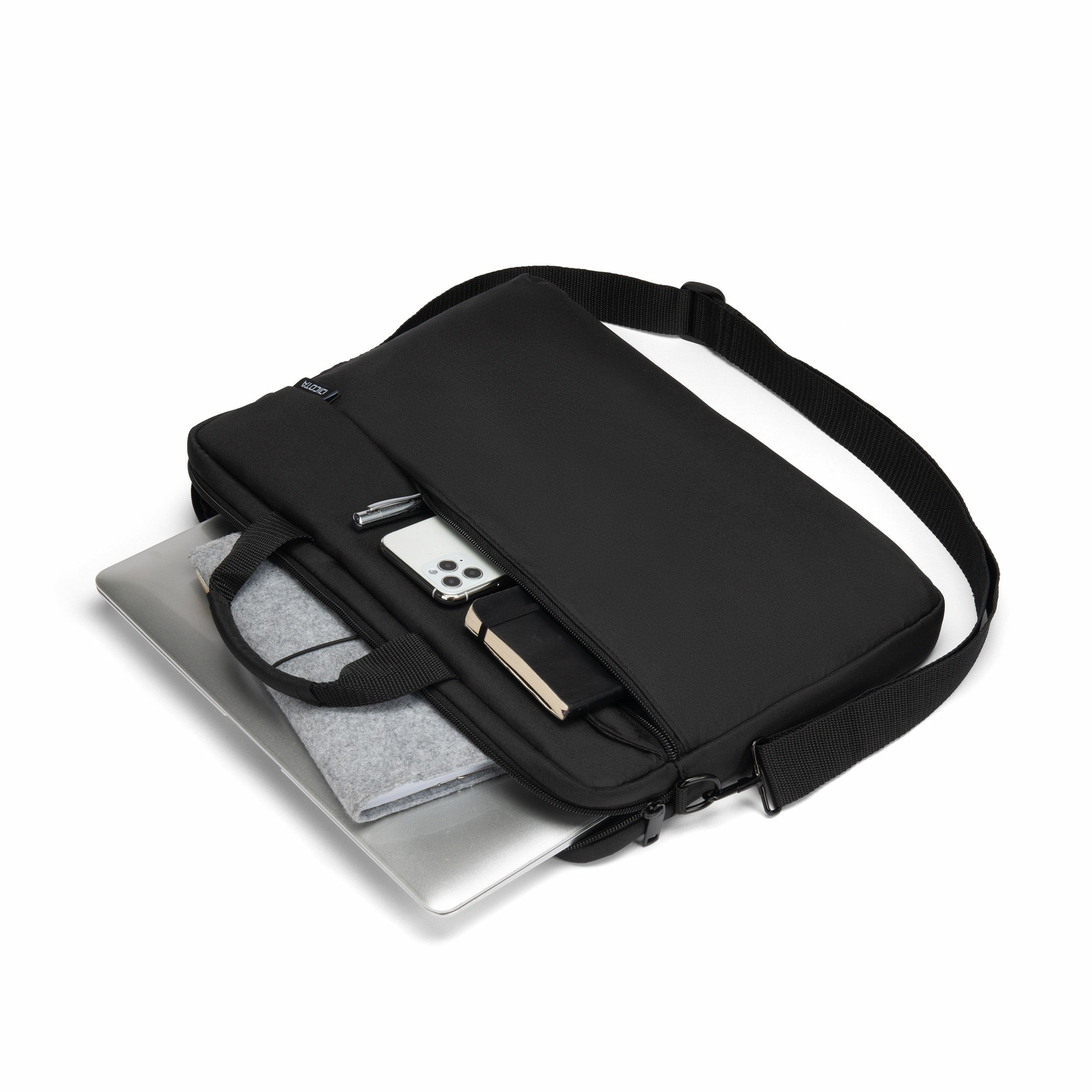EAN 7640239421745 - DICOTA D32090-RPET maletines para portátil 31,8 cm (12.5") Maletín Negro imagen 4