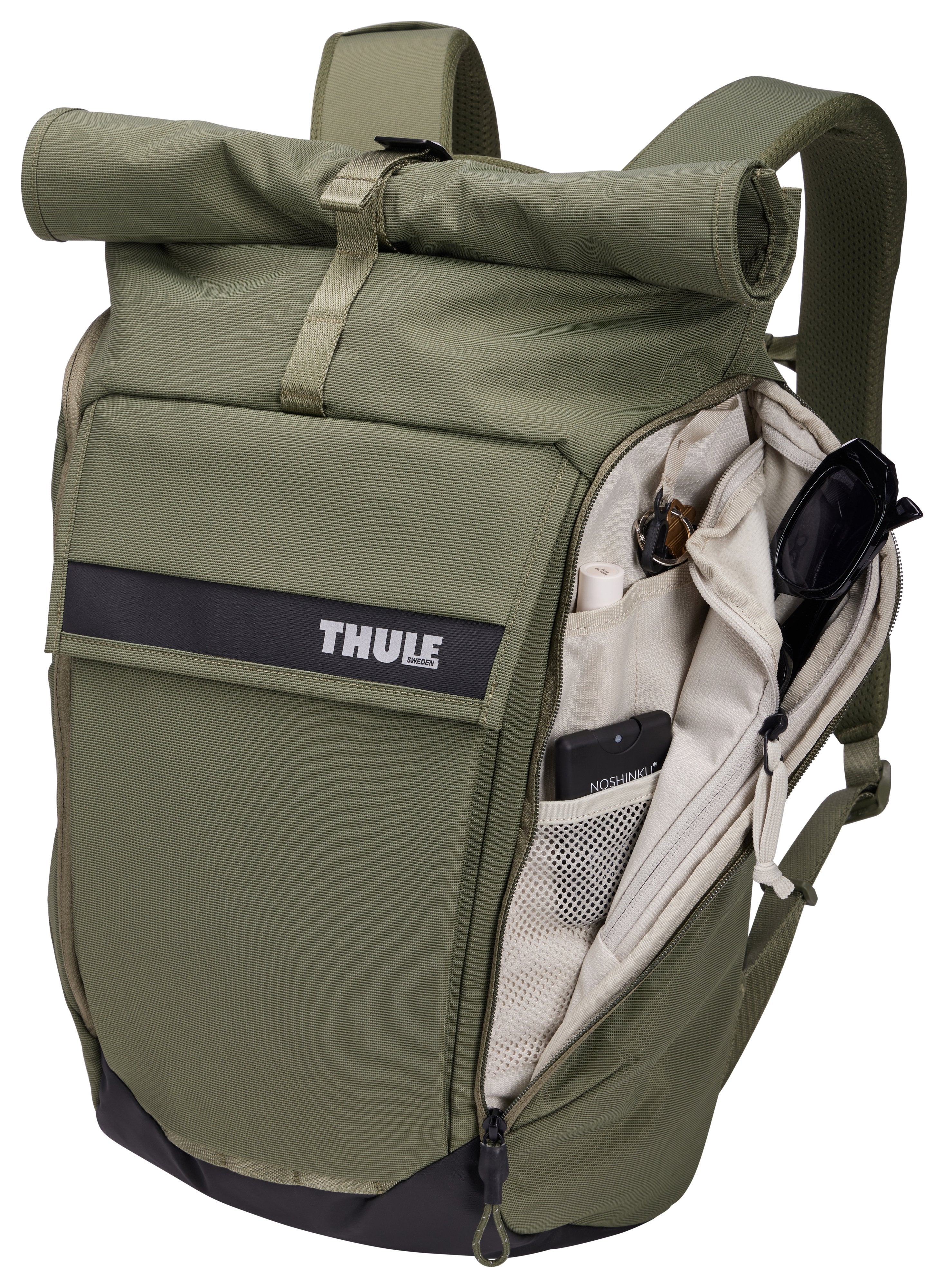 Mochila Thule Paramount Parabp3116 Soft Green Informal Verde Nylon, Poliéster
