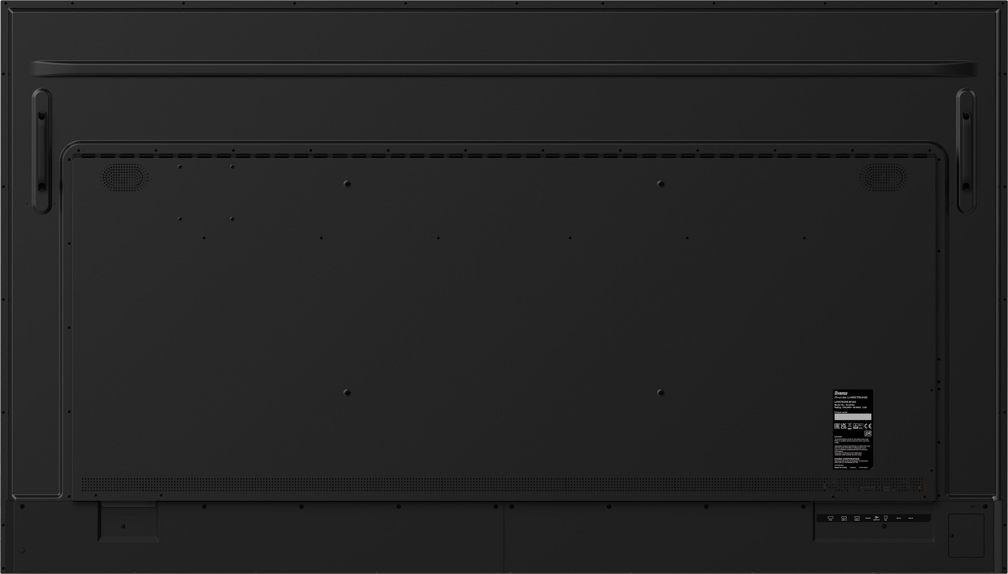 EAN 4948570123605 - iiyama LH8665UHSB-B1 pantalla de señalización Diseño de quiosco 2,18 m (86") LED Wifi 800 cd / m² 4K Ultr imagen 12