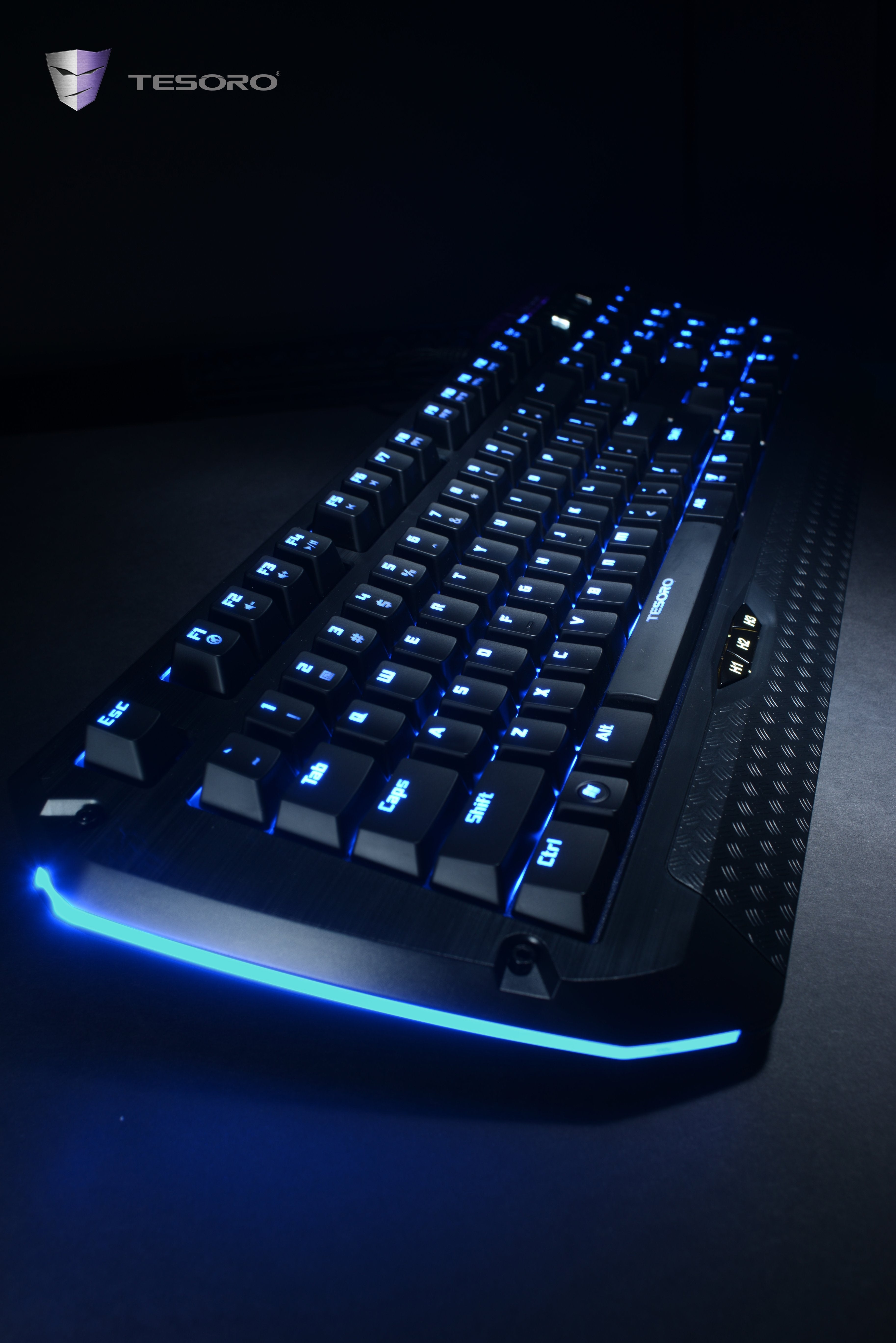 Tesoro Lobera Teclado Usb Azerty Negro