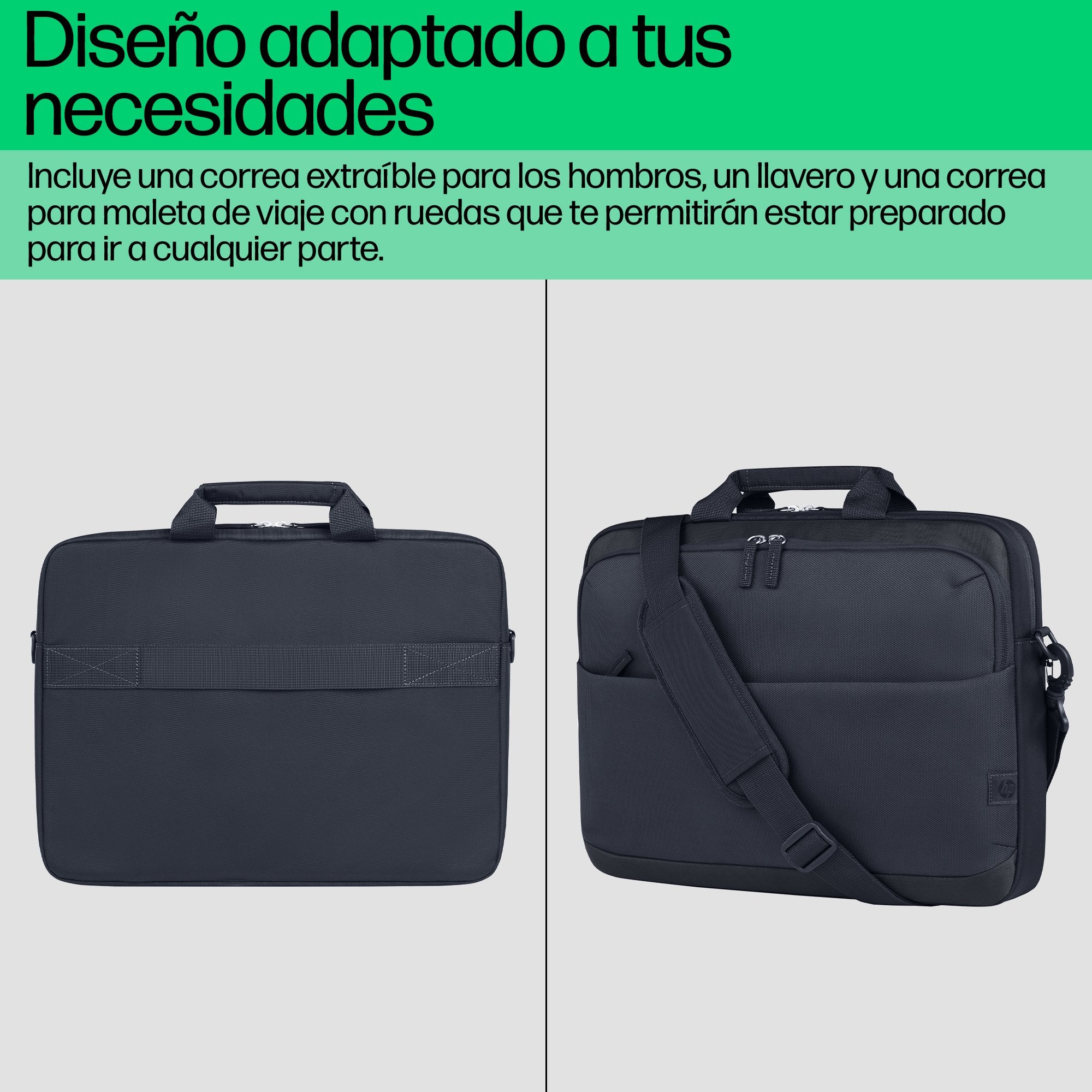 EAN 0198122601943 - HP Everyday 14 Odyssey Gray Laptop Bag 35,8 cm (14.1") Maletín Gris imagen 5