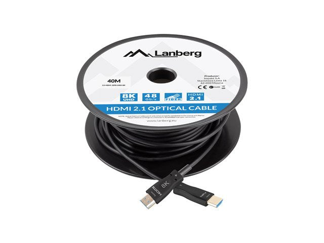 EAN 5901969437546 - Lanberg CA-HDMI-30FB-0400-BK cable HDMI 40 m HDMI tipo A (Estándar) Negro imagen 3