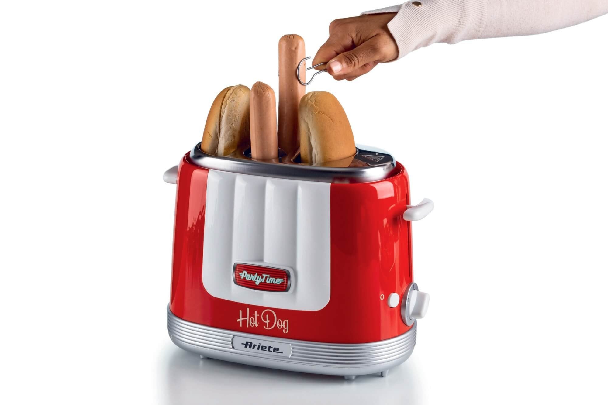 Máquina De Perritos Calientes Partytime Ariete Roja 206/00